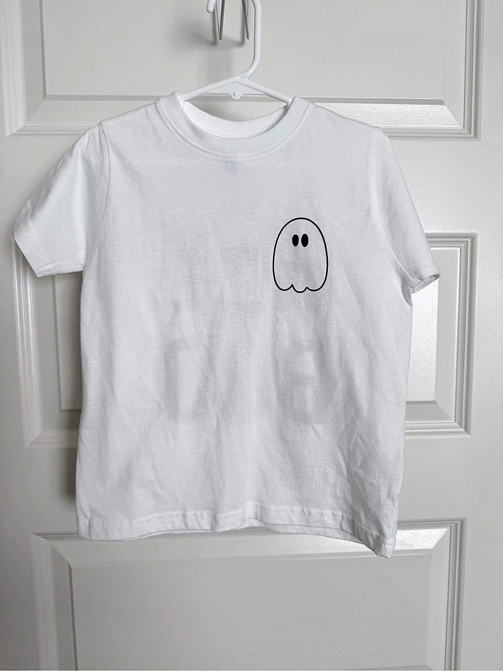 Portage and Main “HEY BOO” Graphic Tee in White Size 4T NWT